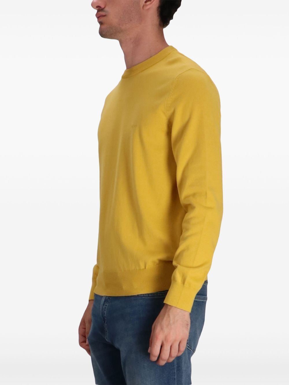 logo-embroidered jumper - 3