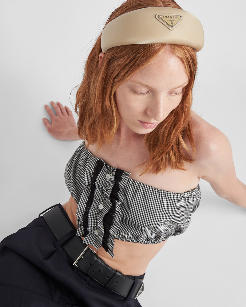 Prada Re-Nylon headband outlook