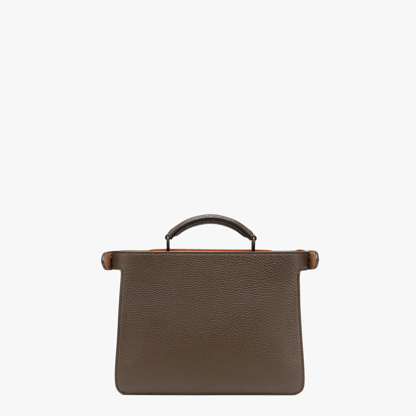 Brown leather bag - 4