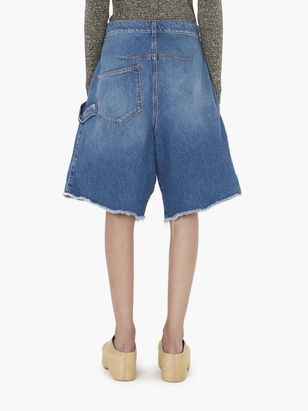 TWISTED WORKWEAR DENIM SHORTS - 3