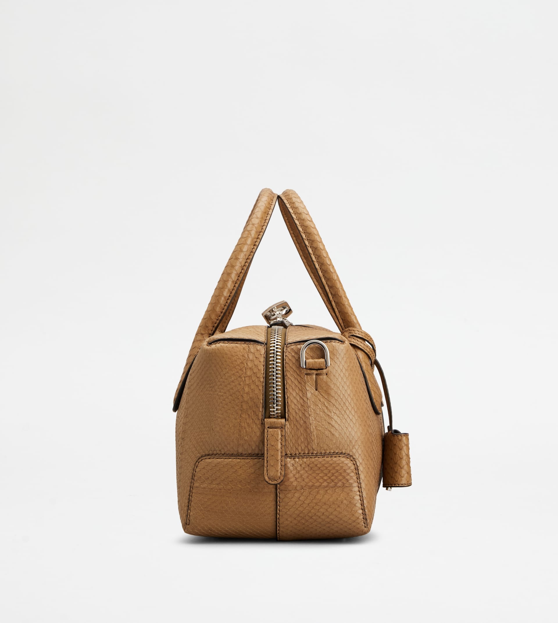 TOD'S DI BAG BAULETTO IN REPTILE MINI - BEIGE - 2