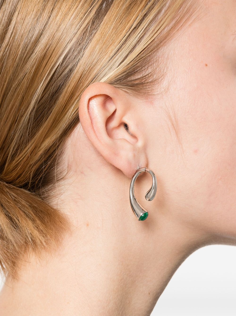 P Malakite earrings - 2