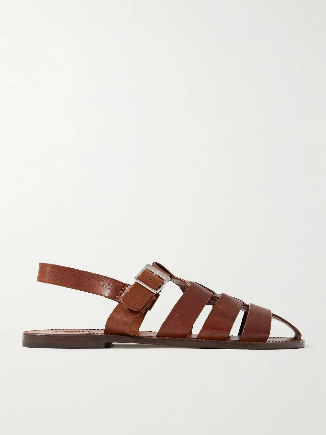 Quincy Leather Fisherman Sandals - 1