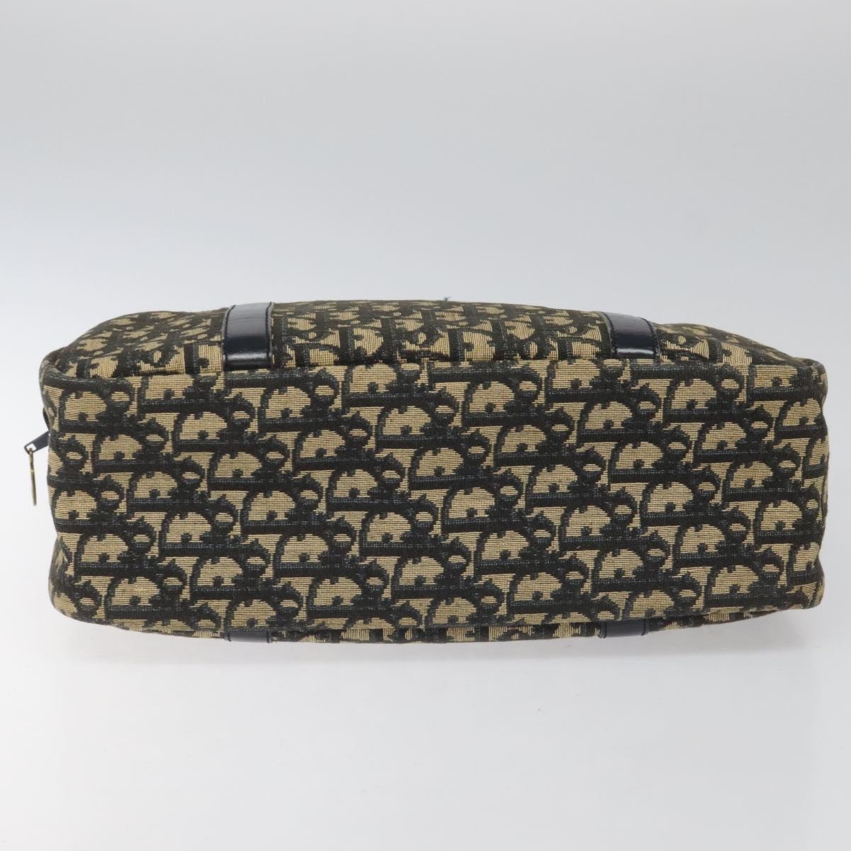 DIOR Trotter Canvas Hand Bag Navy - 9