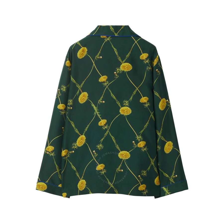 Burberry Dandelion-Print Silk Pyjama Shirt - 5