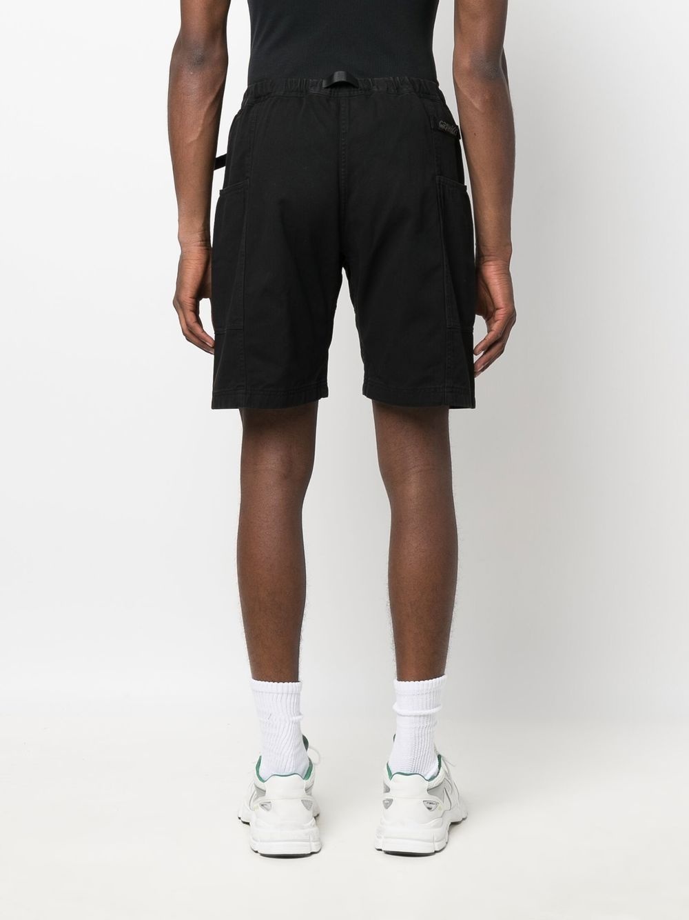 buckled-waistband detail shorts - 4