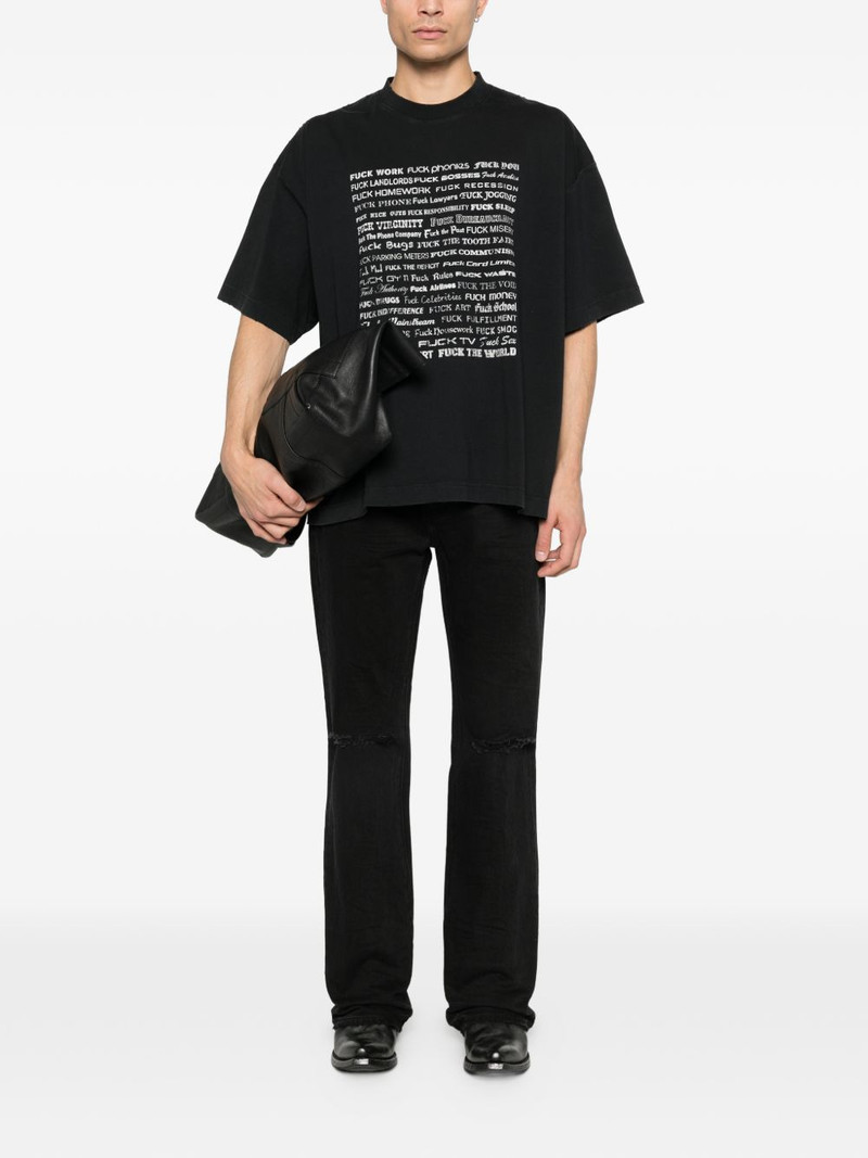 VETEMENTS printed T-shirt outlook