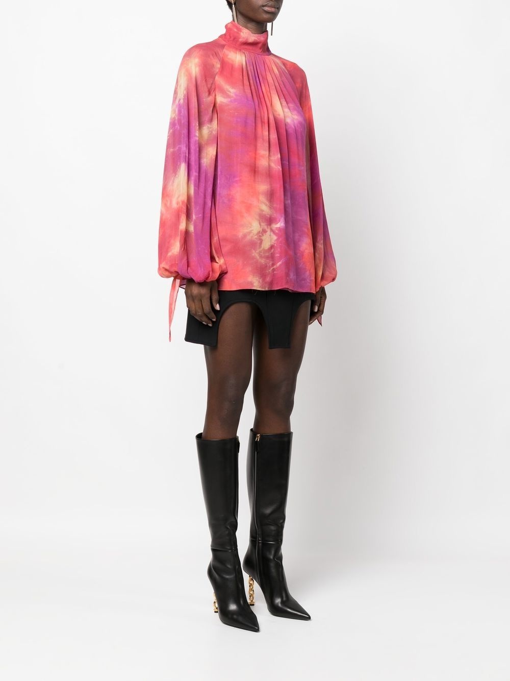 tie-dye blouse - 3