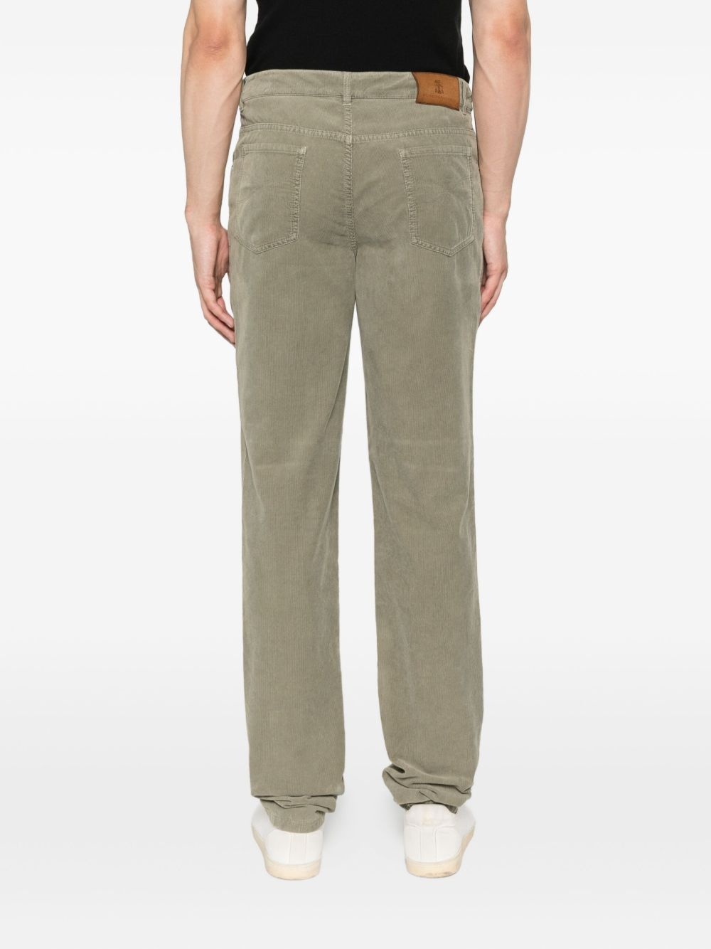 corduroy five-pocket trousers - 4