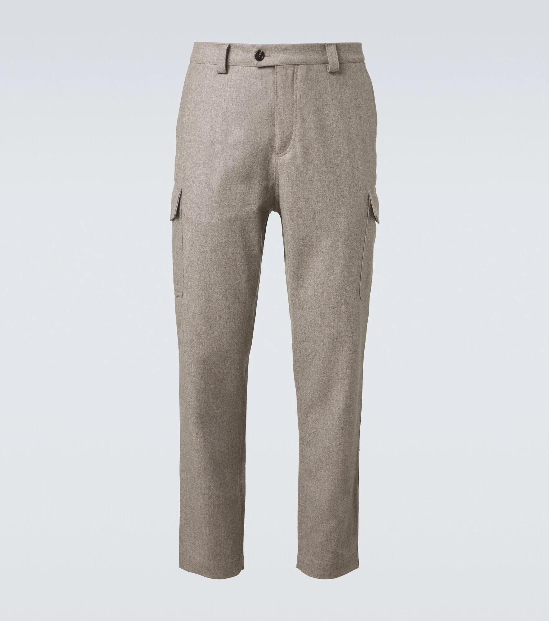 Wool tapered pants - 1