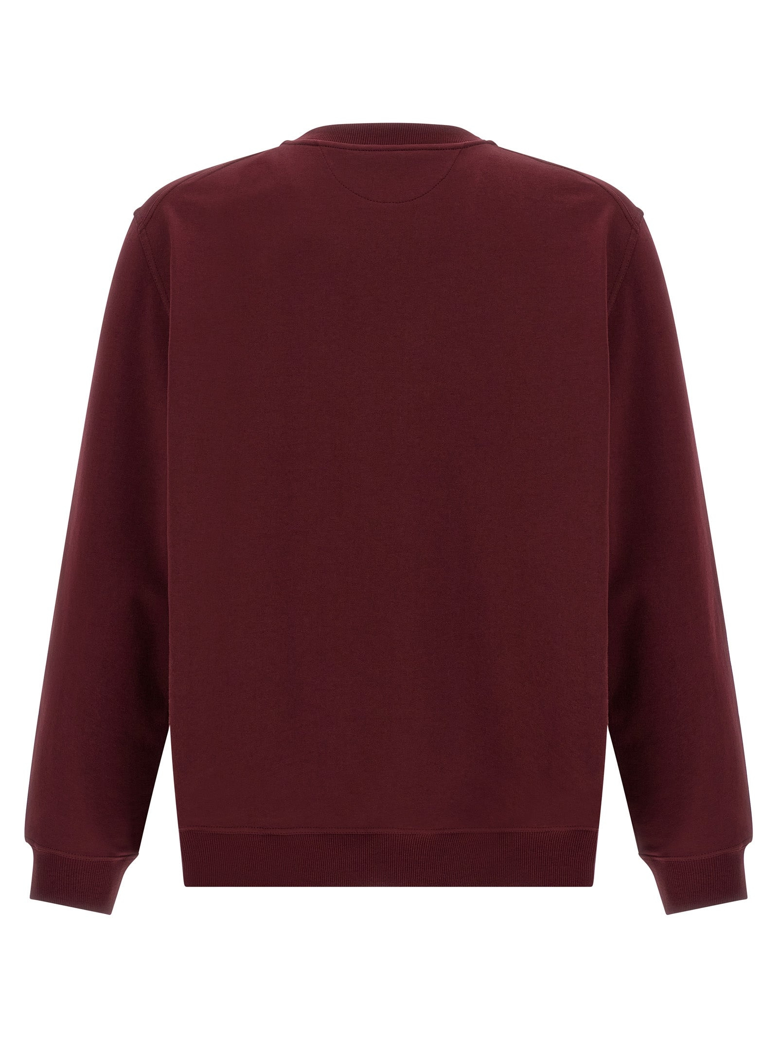 Techno Cotton Sweatshirt Bordeaux - 2