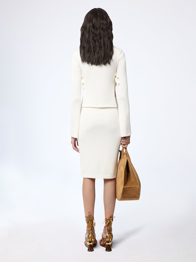 Midi Knit Skirt 4