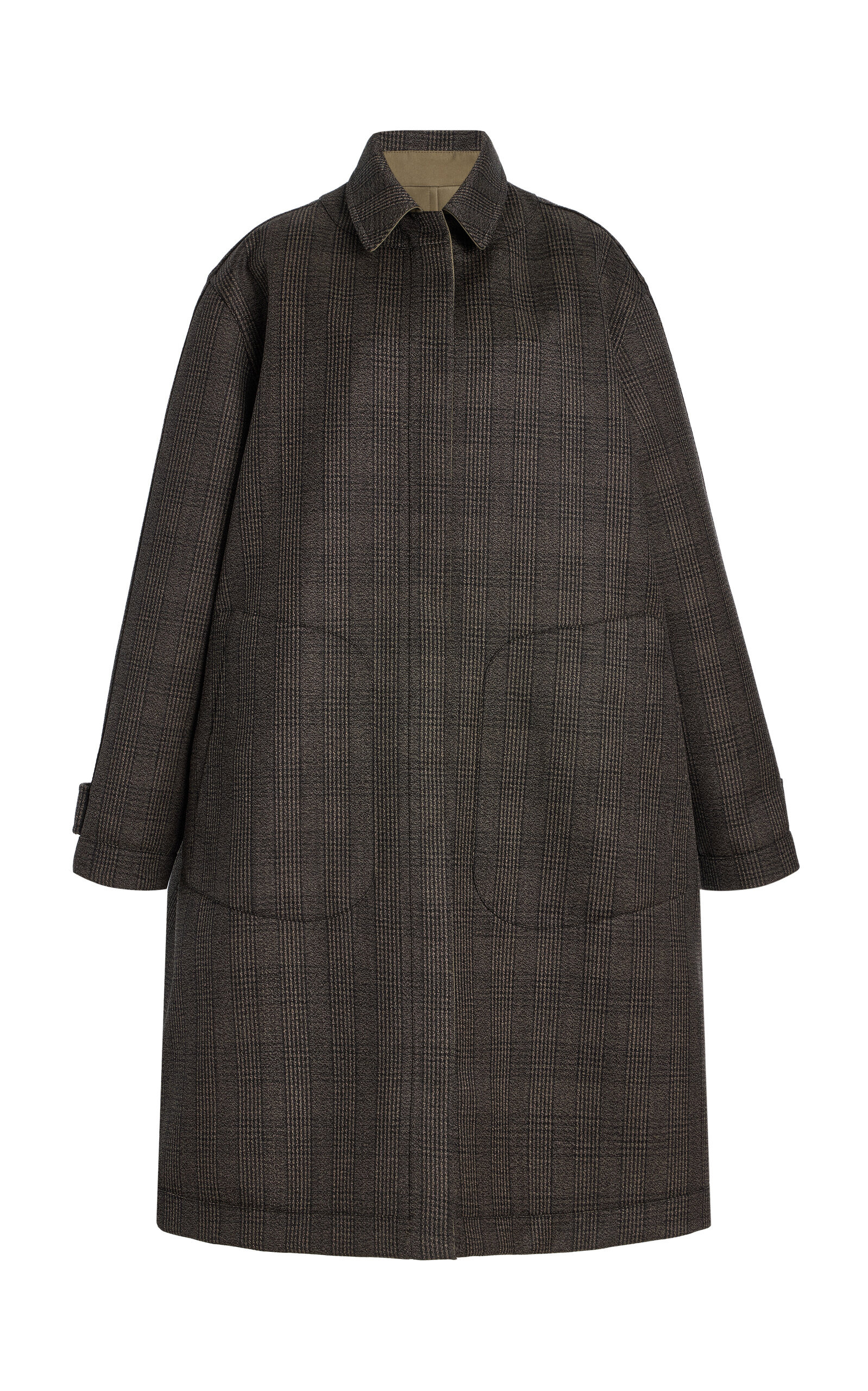 Palomar Reversible Virgin Wool-Blend Coat brown - 1