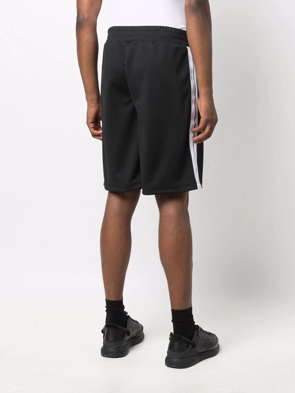 Classic side-stripe track shorts - 4