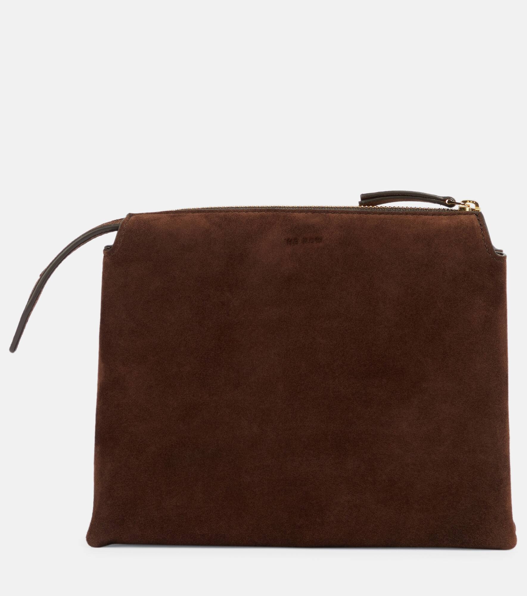 Nu Mini Twin suede crossbody bag - 1