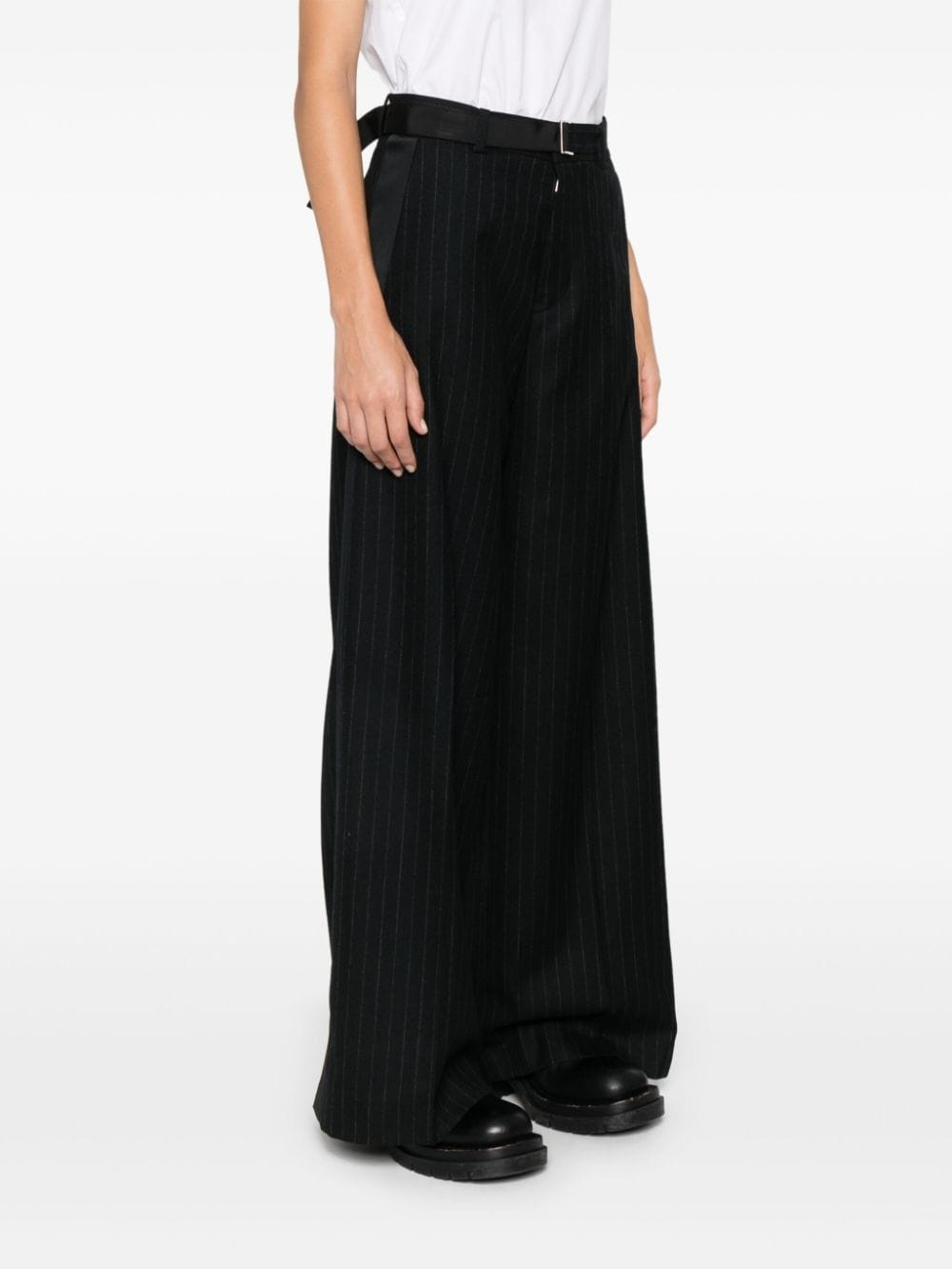 pinstriped trousers - 3