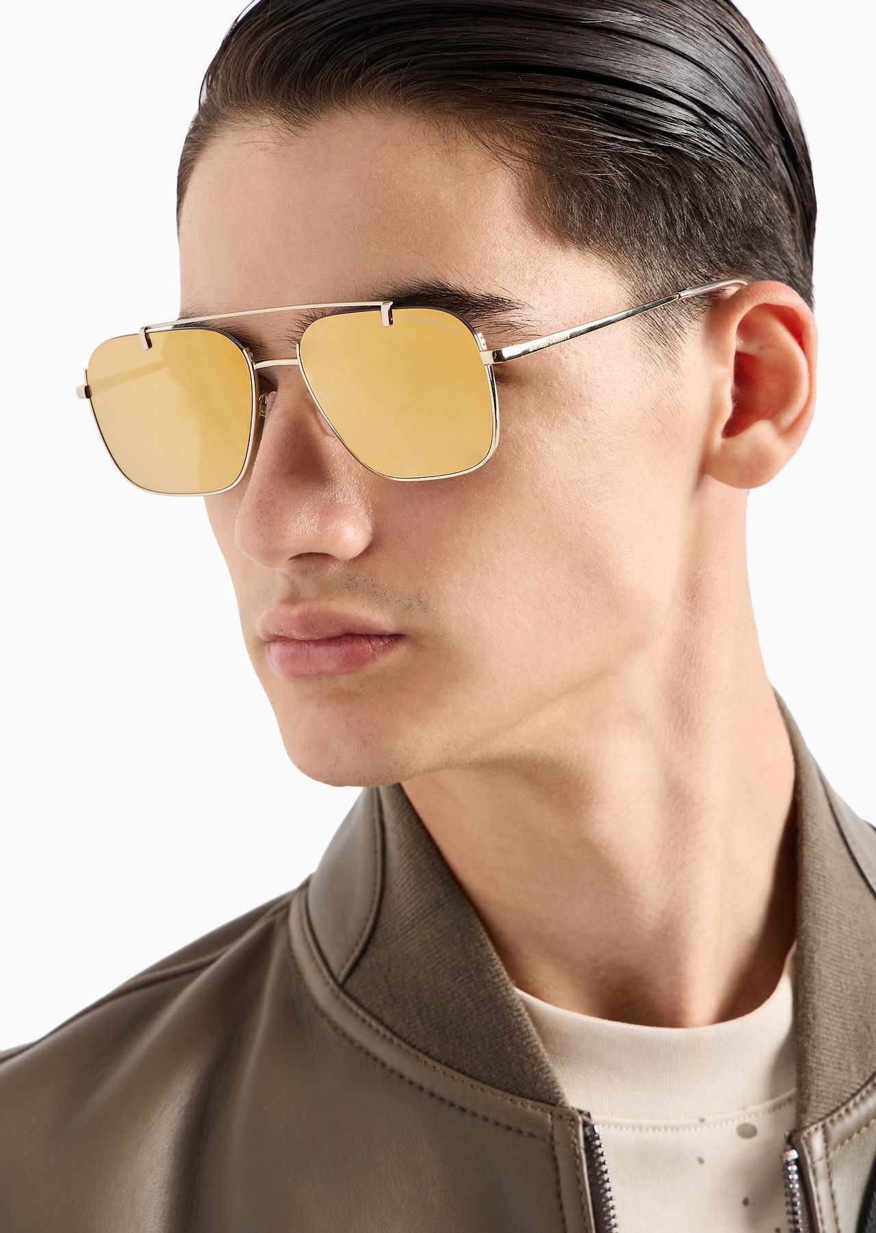 Men’s rectangular sunglasses - 5