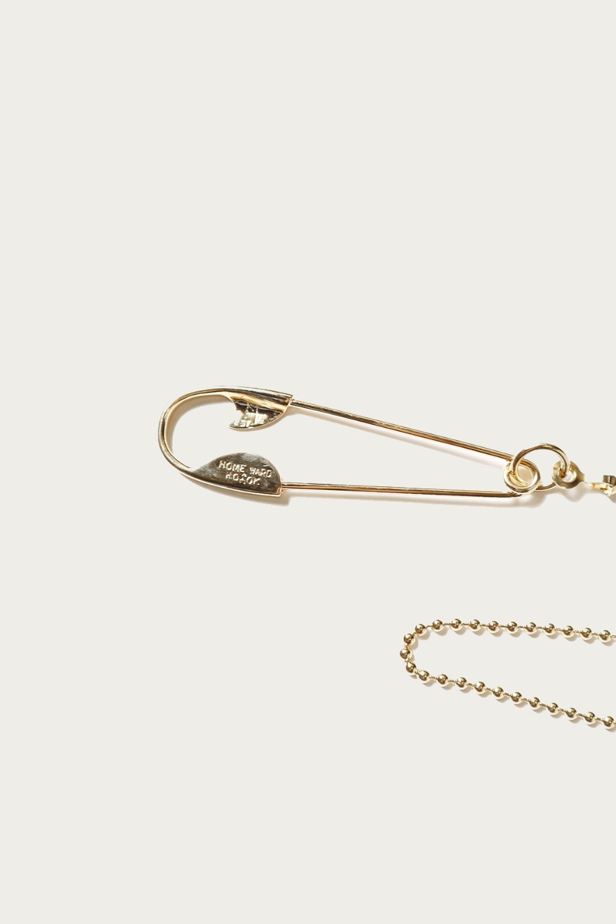 Brass Anchor Snood Chain - Gold - 3