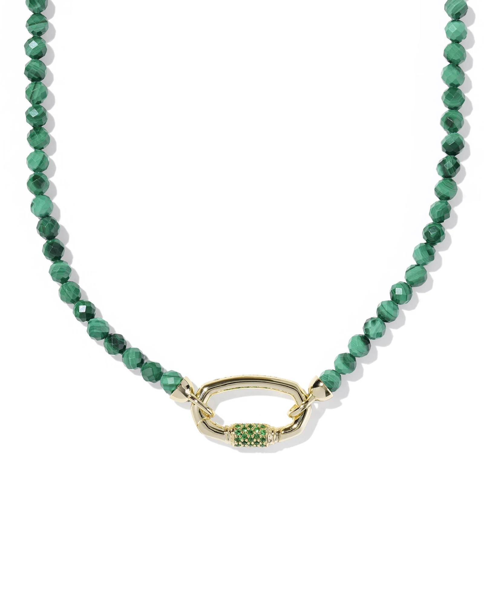 Emery Gold Beaded Strand Necklace - 1