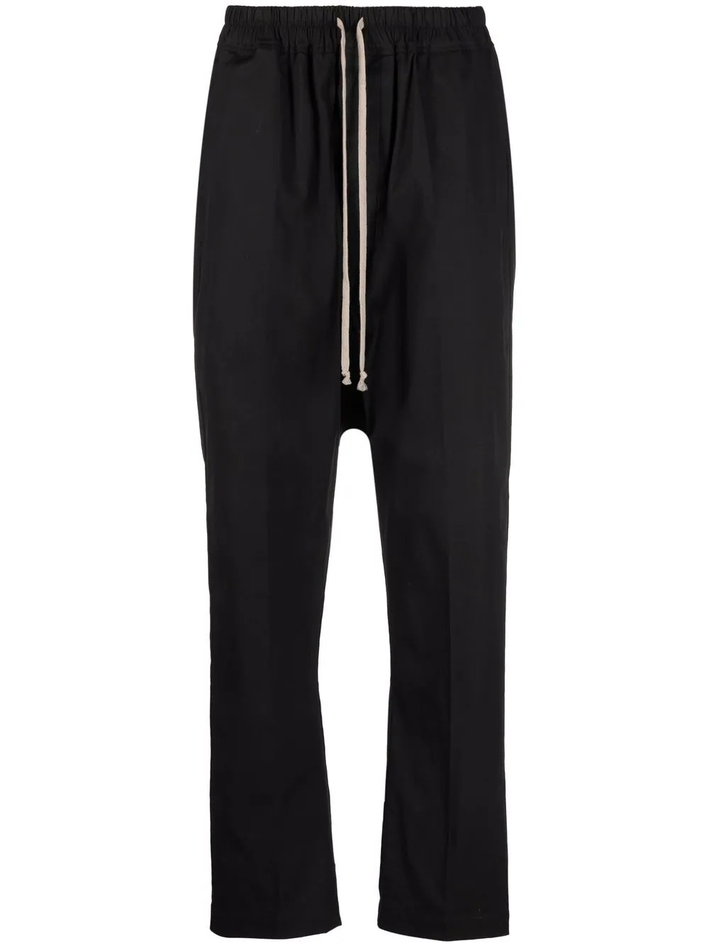 drawstring-waist harem trousers - 1