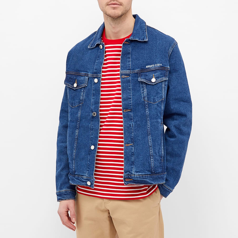 Axel Arigato Monogram Tori Bird Standard Denim Jacket - 5