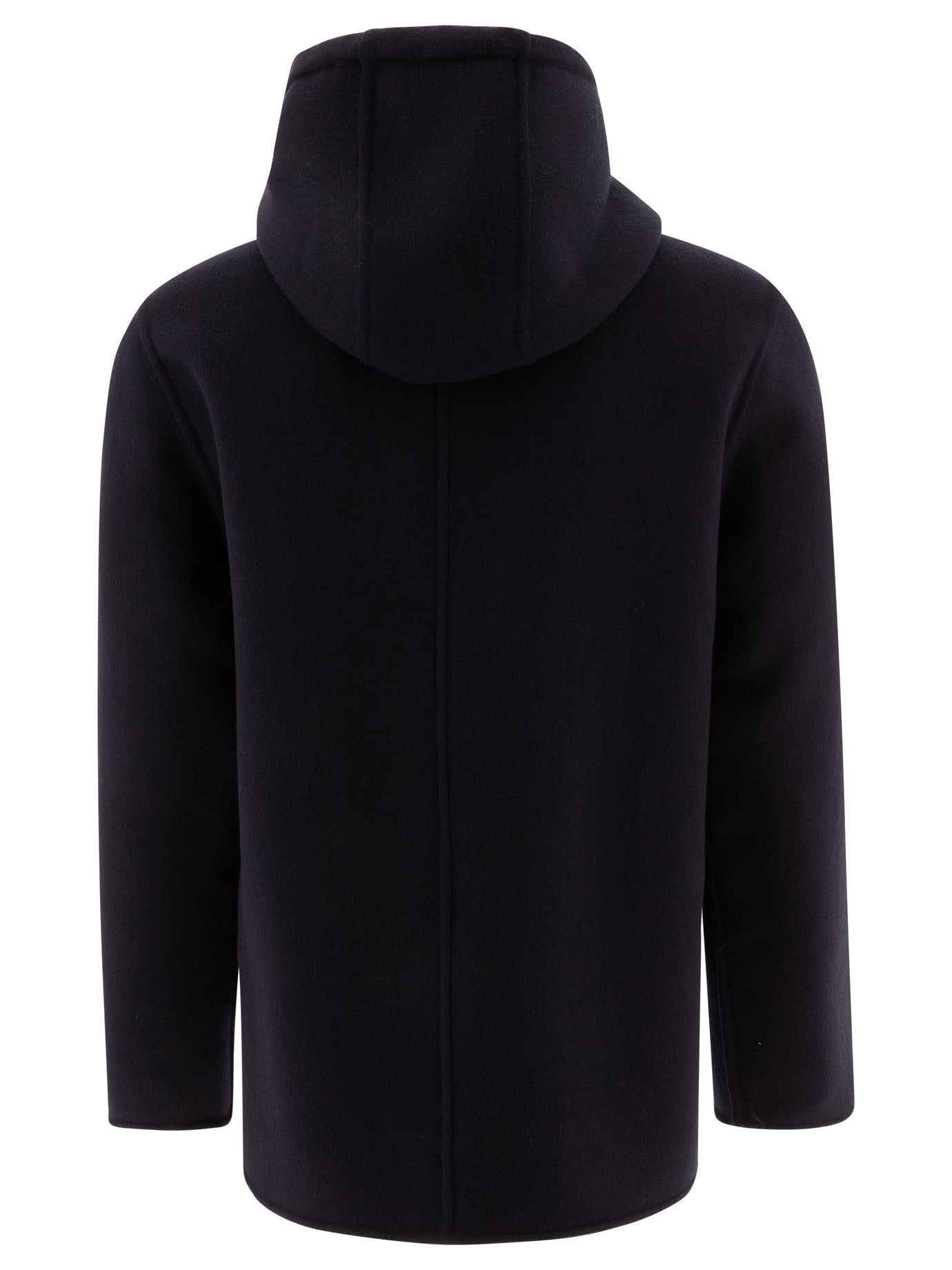 コートその他 Valentino Reversible hoodie-style coat Valentino Reversible Hoodie-Style Coat Coats Blue