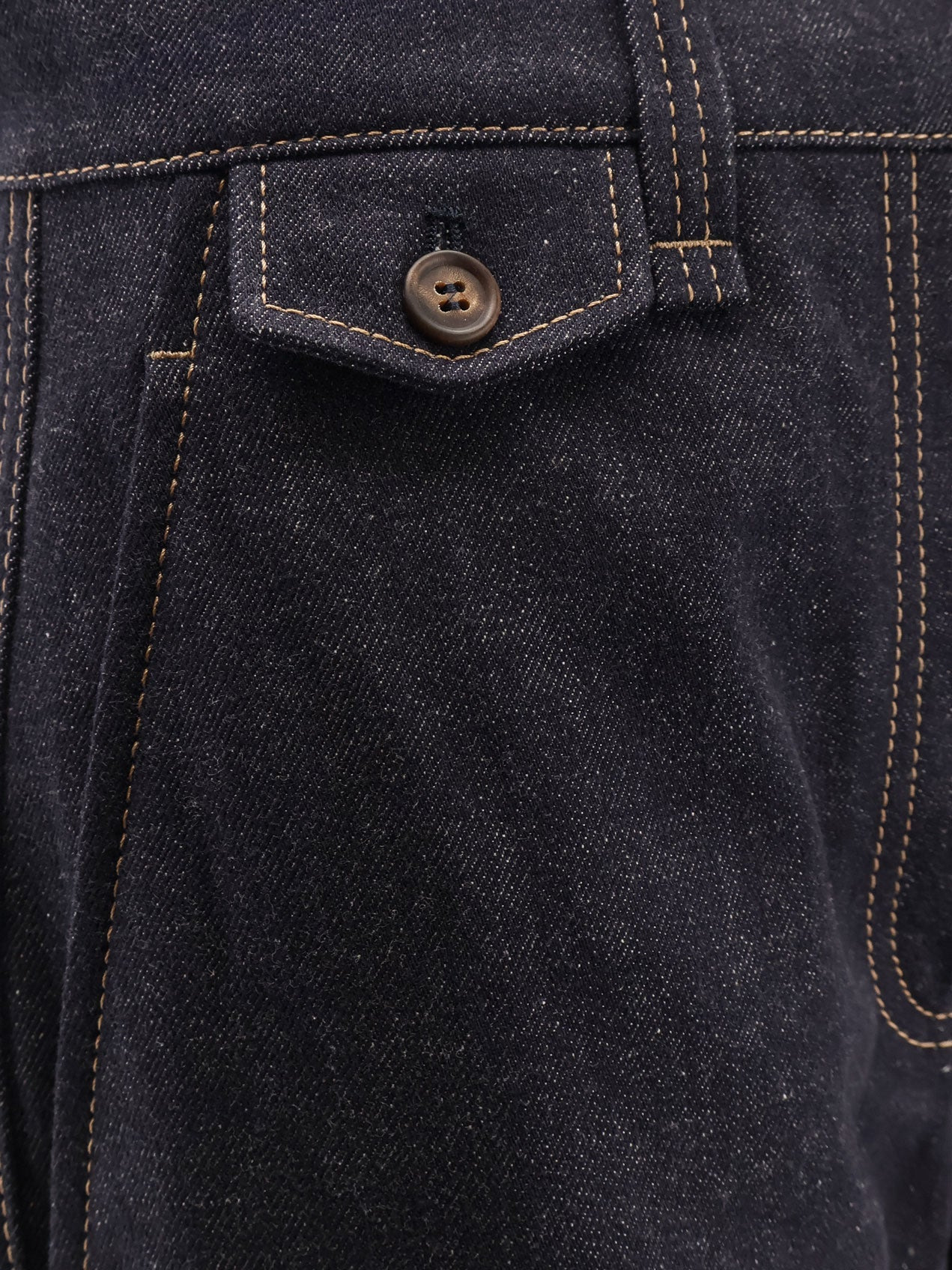 Brunello Cucinelli The Sartorial Square Jeans With Contrasting Stitiching - 5