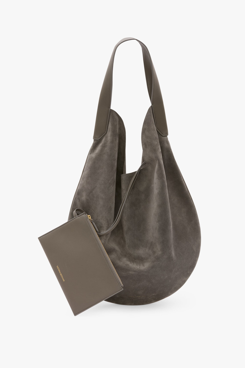 Soft Plié Hobo Bag In Pebble Grey 6