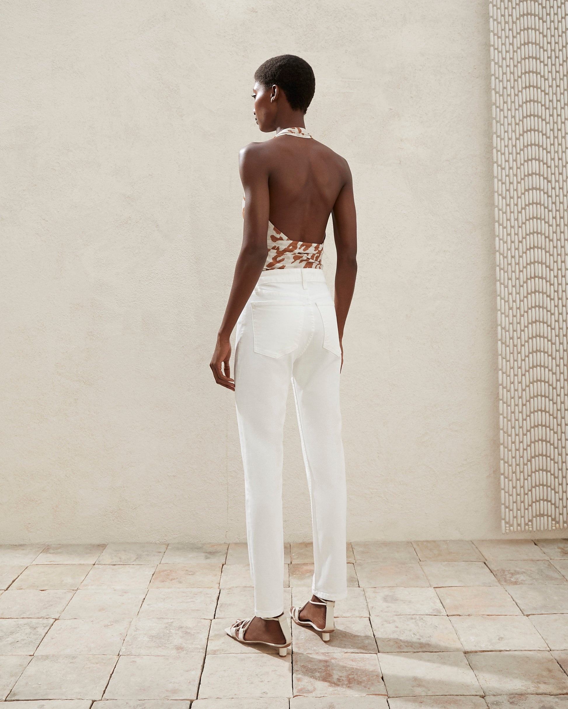 Mid Rise Skinny Jeans - 5