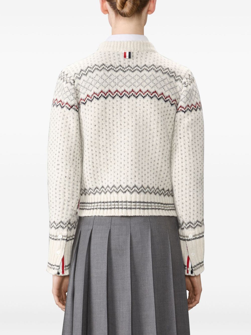 fair-isle cardigan - 4