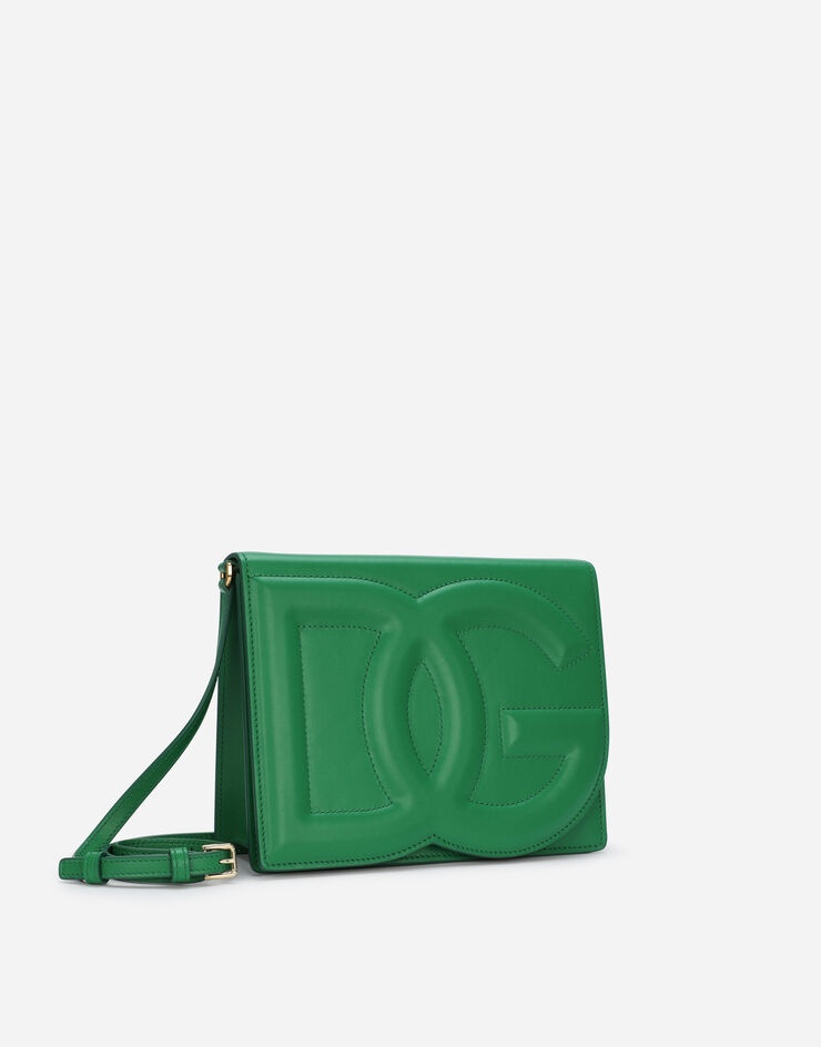 Calfskin DG logo crossbody bag - 3