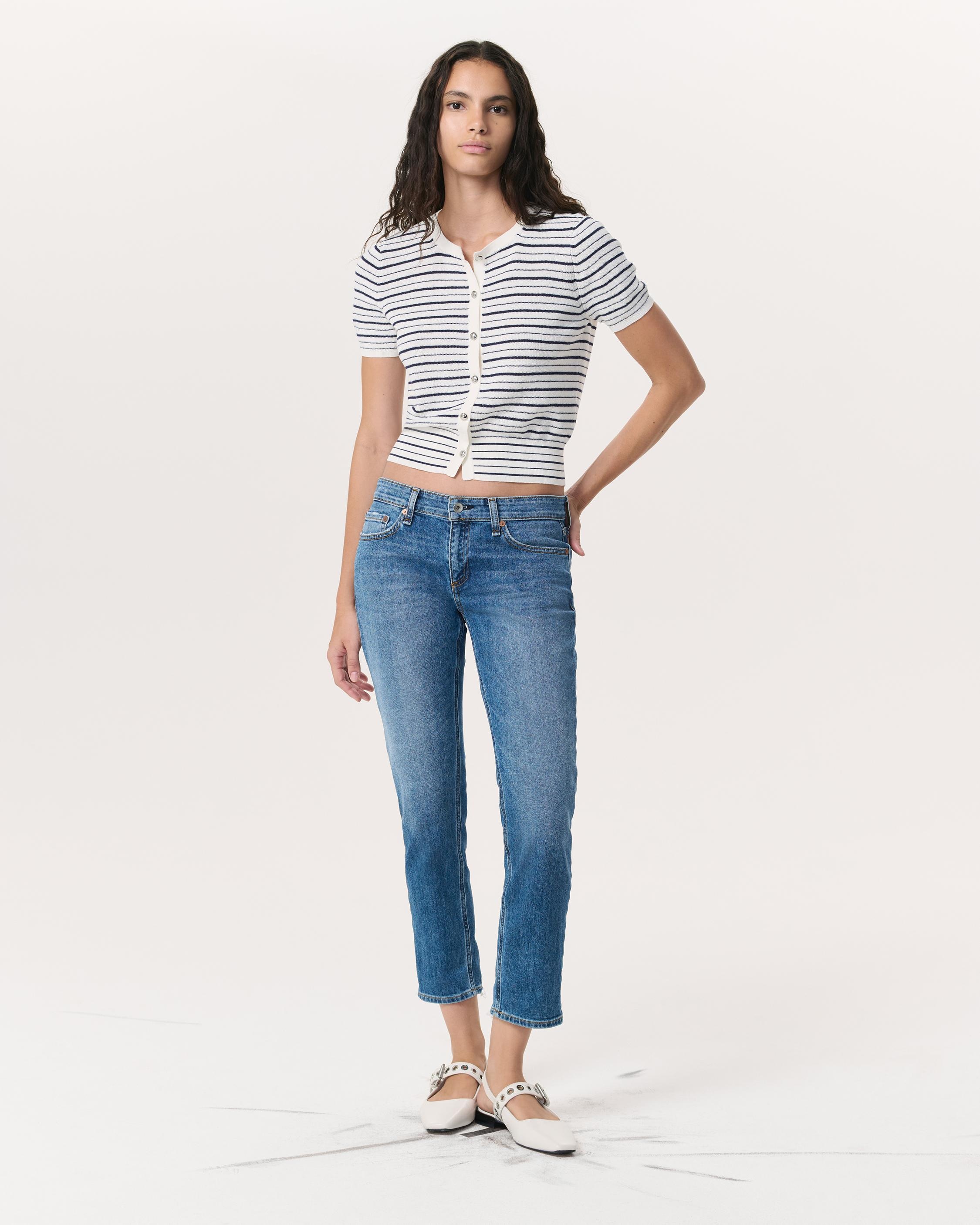 Dre Boyfriend - Julienne
Low-Rise Vintage Stretch Jean - 2