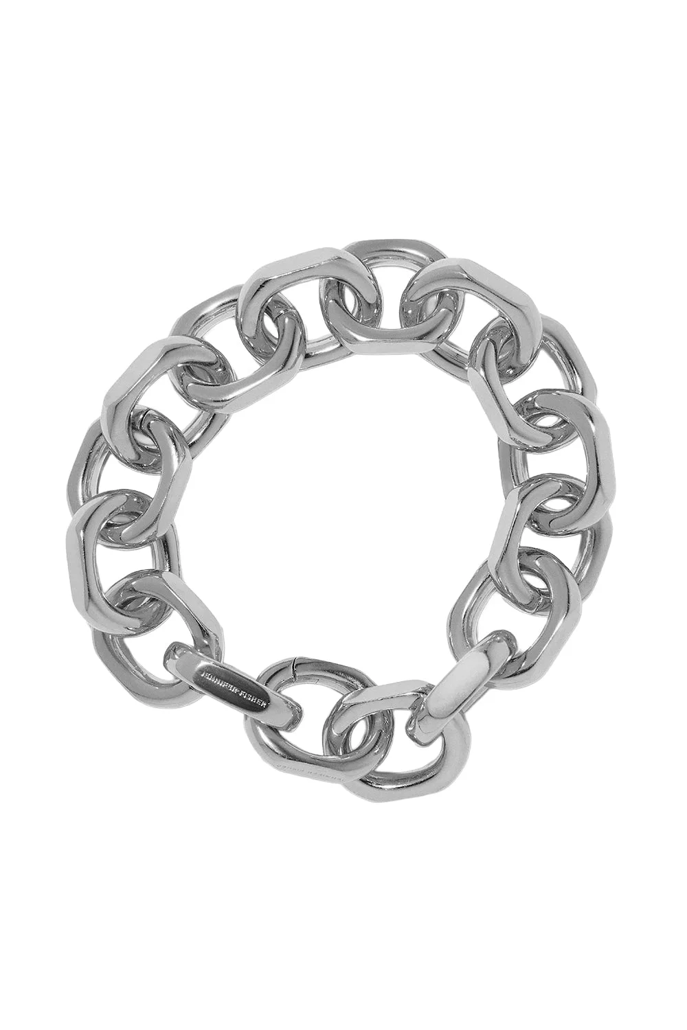Small City Link Bracelet - Silver - 1