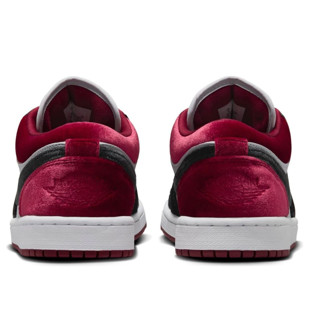 (WMNS) Air Jordan 1 Low SE 'Velvet Black Toe' FZ3242-001 - 5
