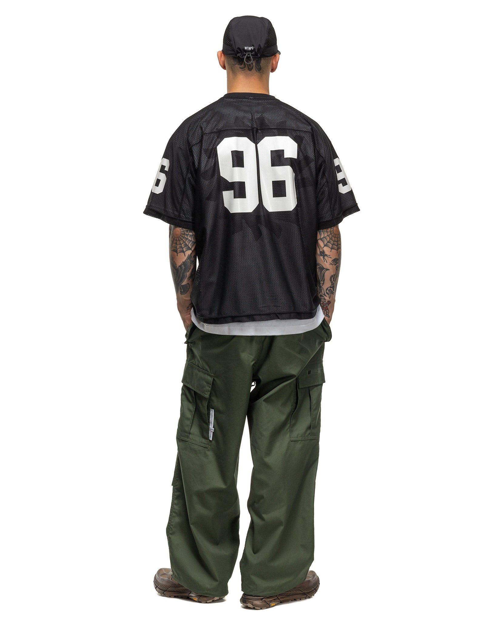 シャツ Wtaps QB / SS / POLY. ERA  BLACK  LARGE Wtaps QB / SS / Poly. Era Black ダブルタップス メンズ