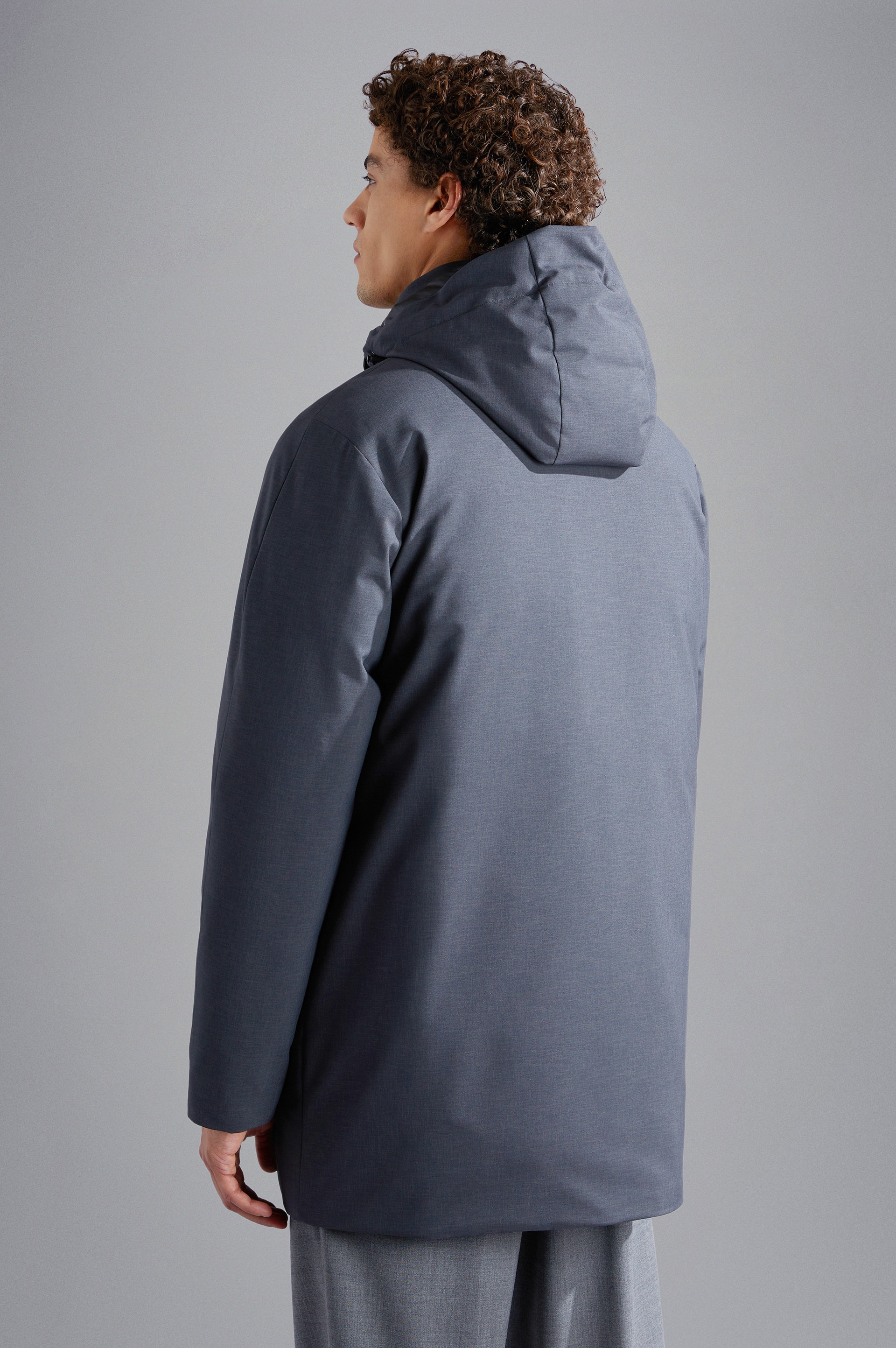 PARKA MADE OF RECYCLED TECHNICAL FABRIC - 3