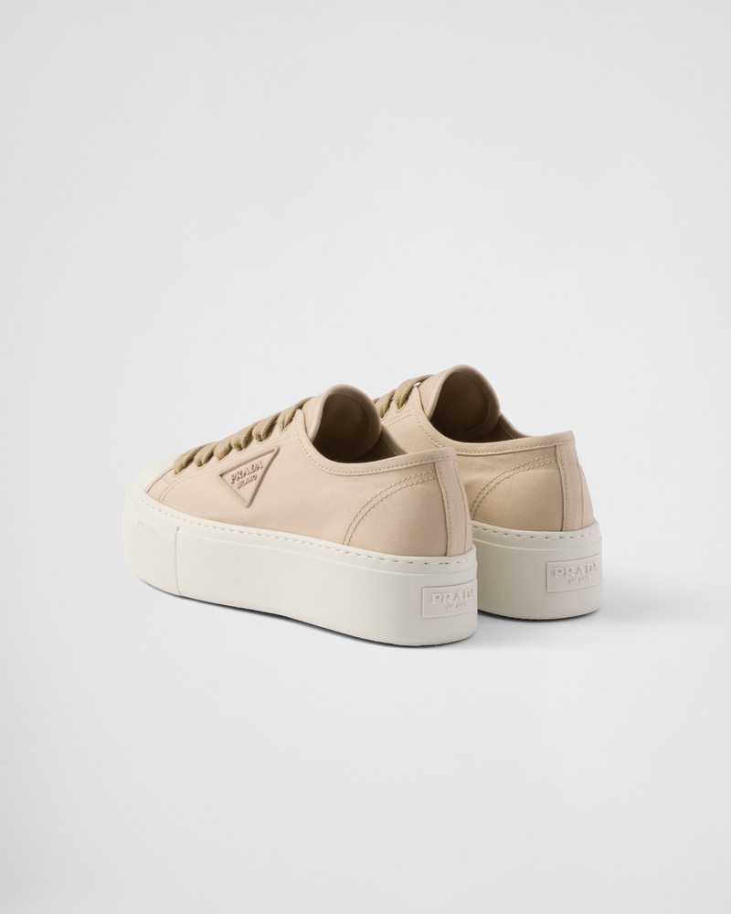 Laced fabric sneakers 5