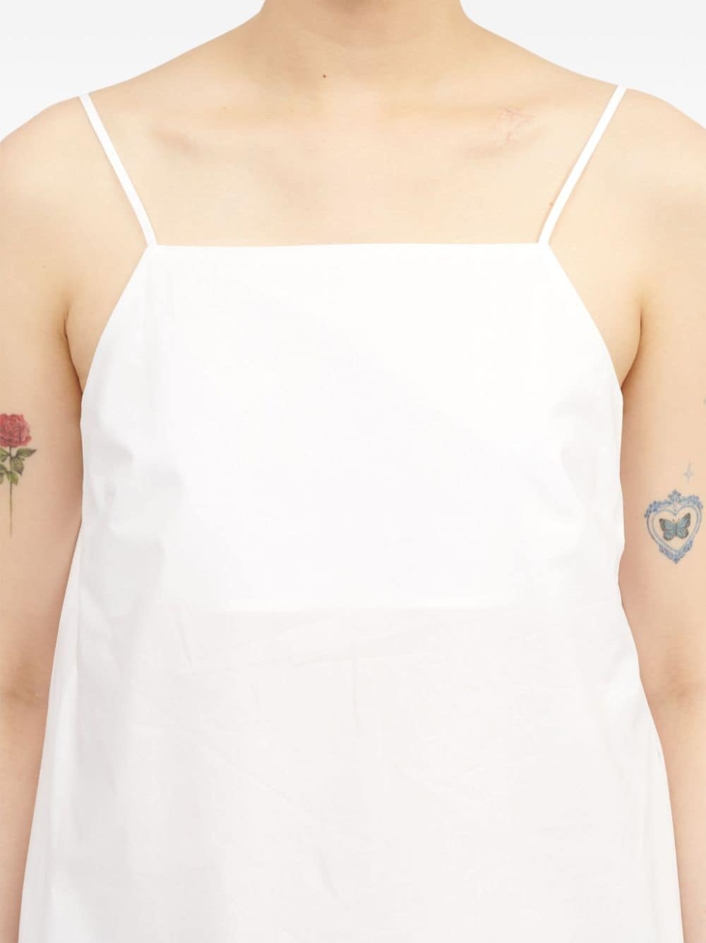 V-back cotton top - 5