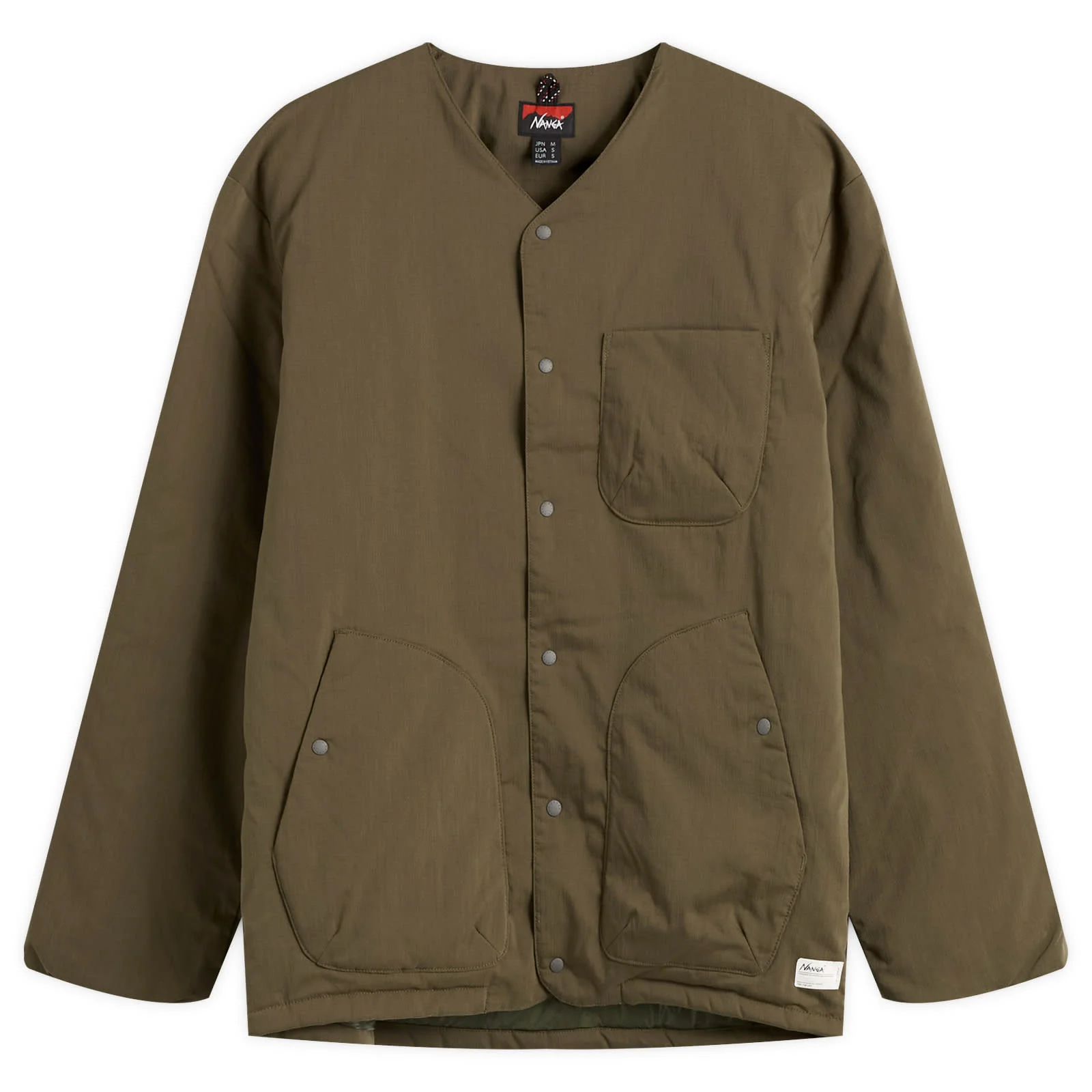 NANGA Hinoc Ripstop Inner Down Cardigan - 1