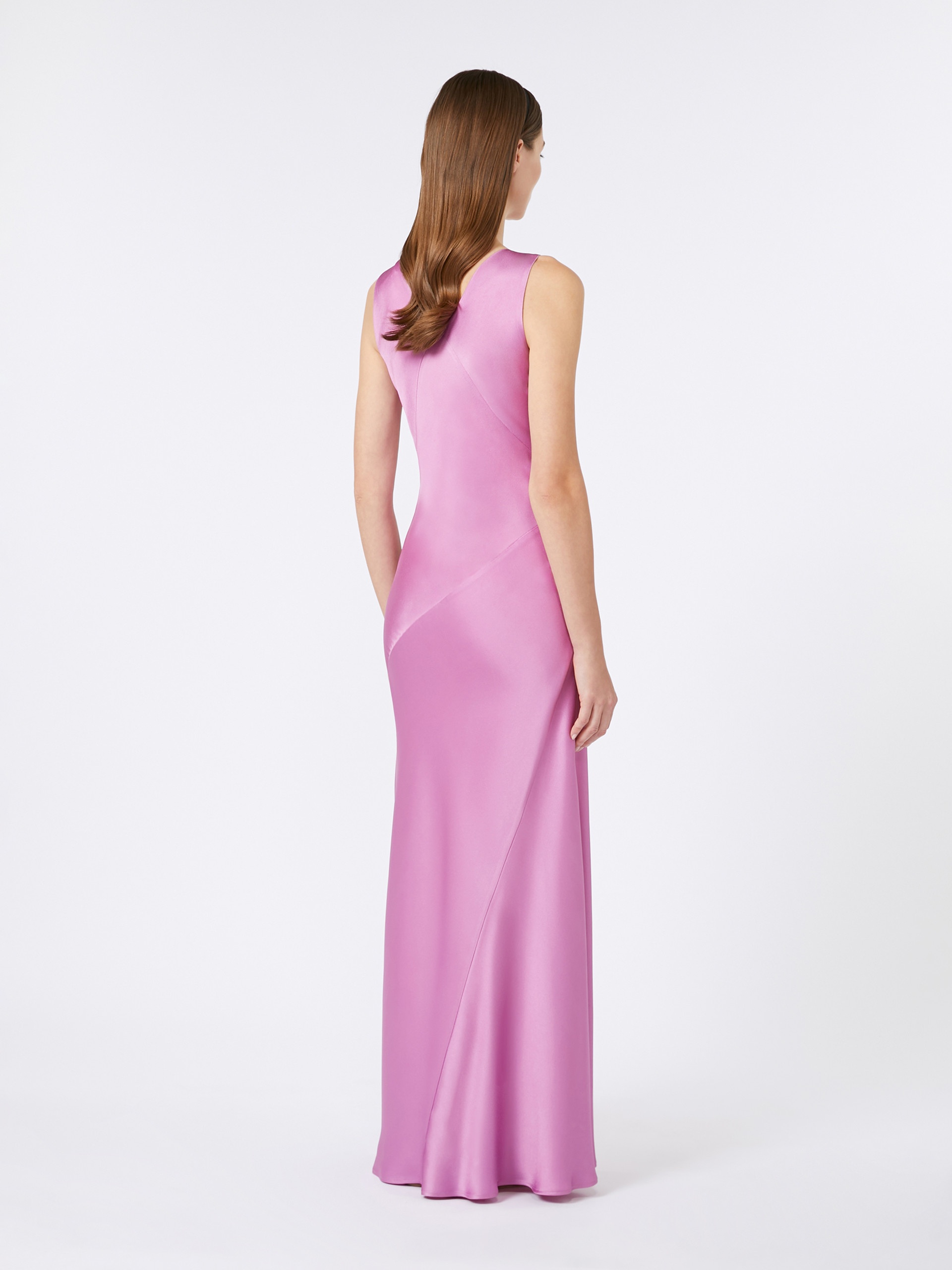 PILLY Envers satin slip dress - 4