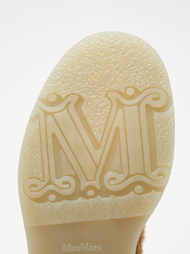 BAKYC Leather and camel combat boots 5