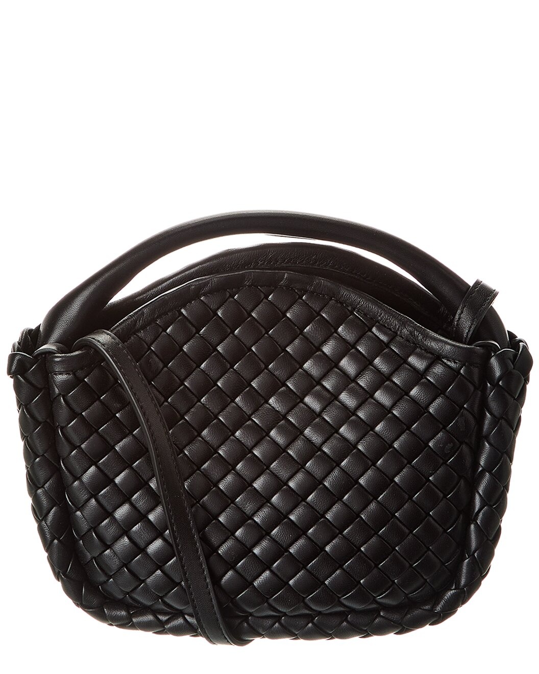 Bottega Veneta Small Cobble Leather Top Handle - 1
