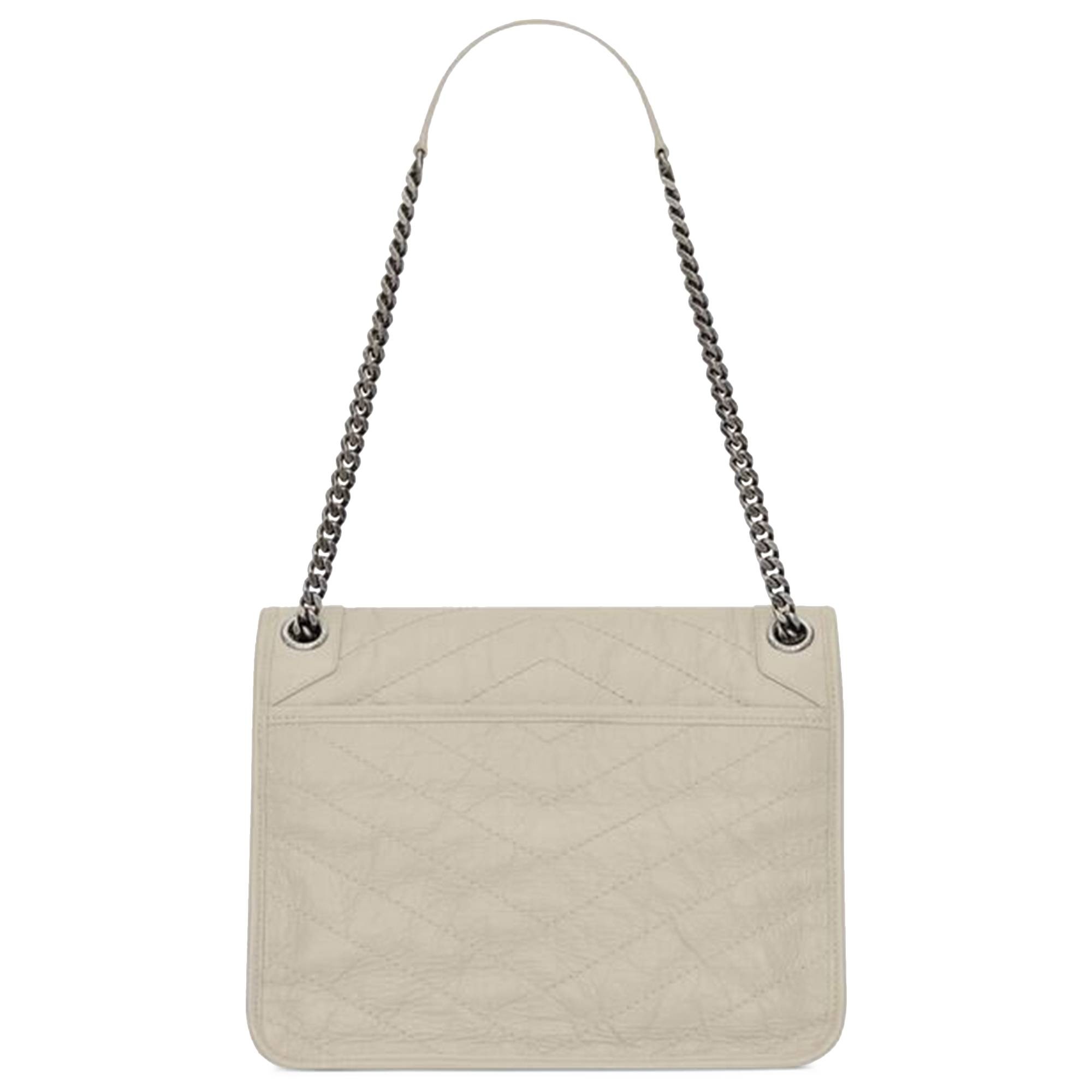 Saint Laurent Medium Niki Monogram Chain Bag 'Soft Cream' - 2