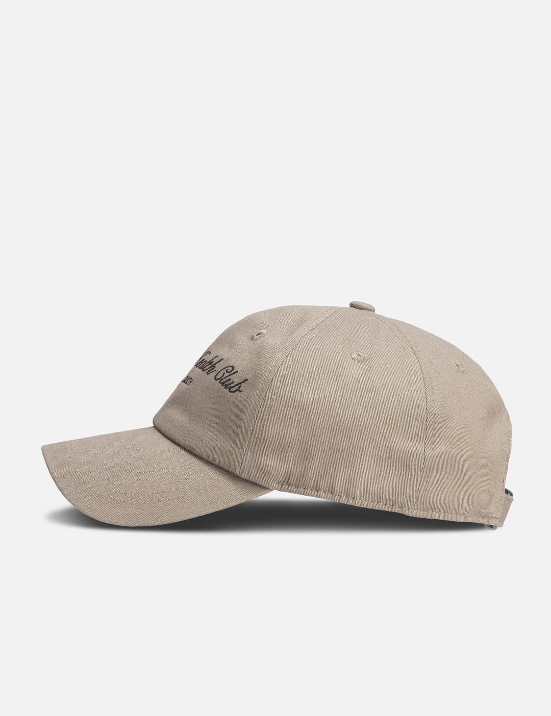 Sporty & Rich HEALTH CLUB キャップ NY Health Club Hat - British Tan/Faded Black – Sporty & Rich