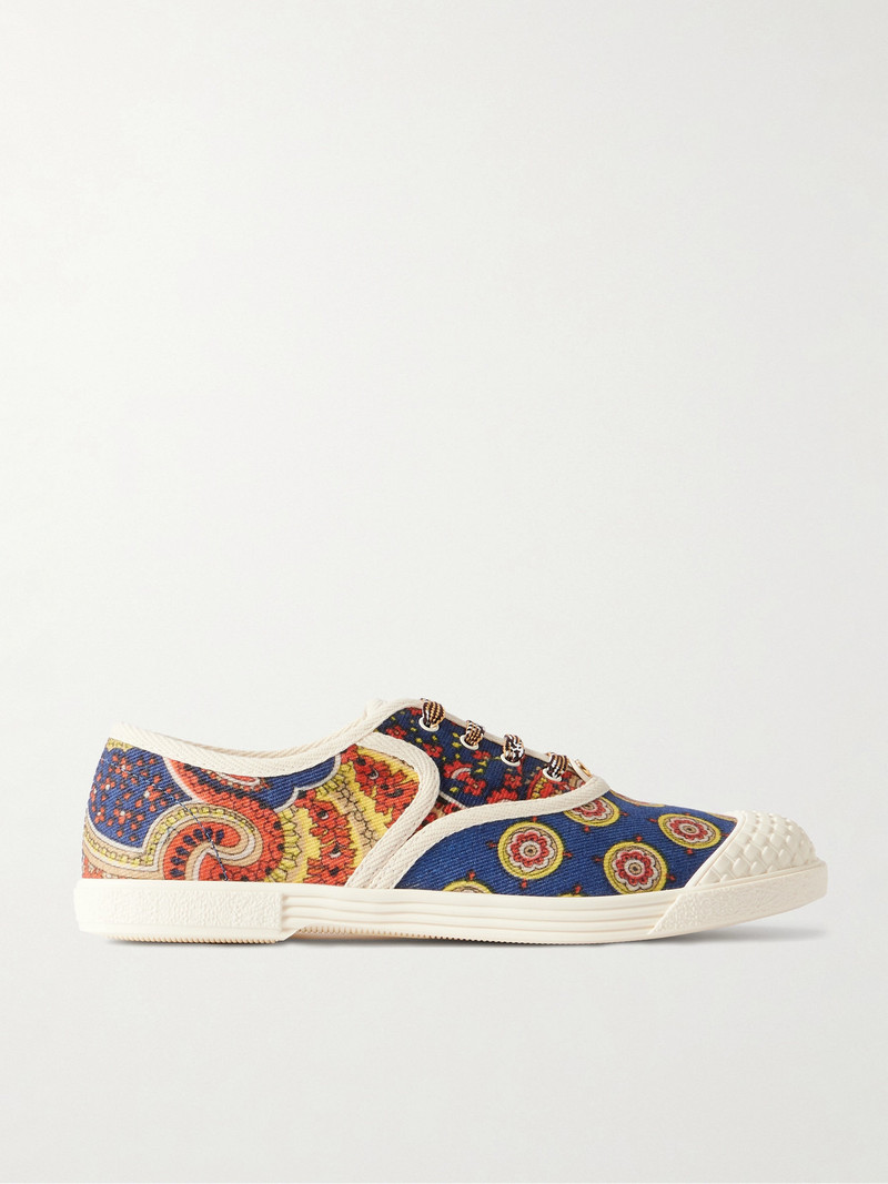 Bay By Bay Printed Twill Sneakers 1