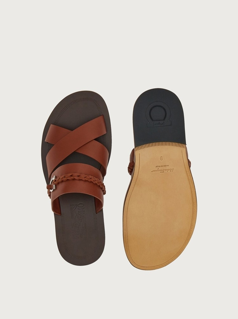 SANDAL WITH GANCINI ORNAMENT 5