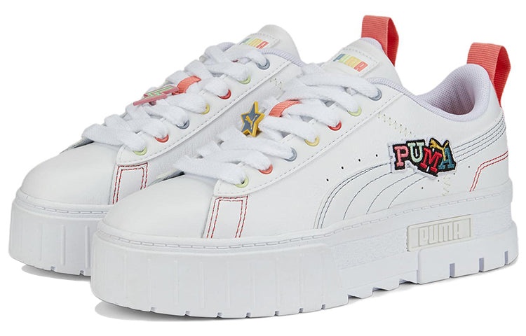 (WMNS) PUMA Mayze 'Pierced - White Multi' 386582-01 - 3