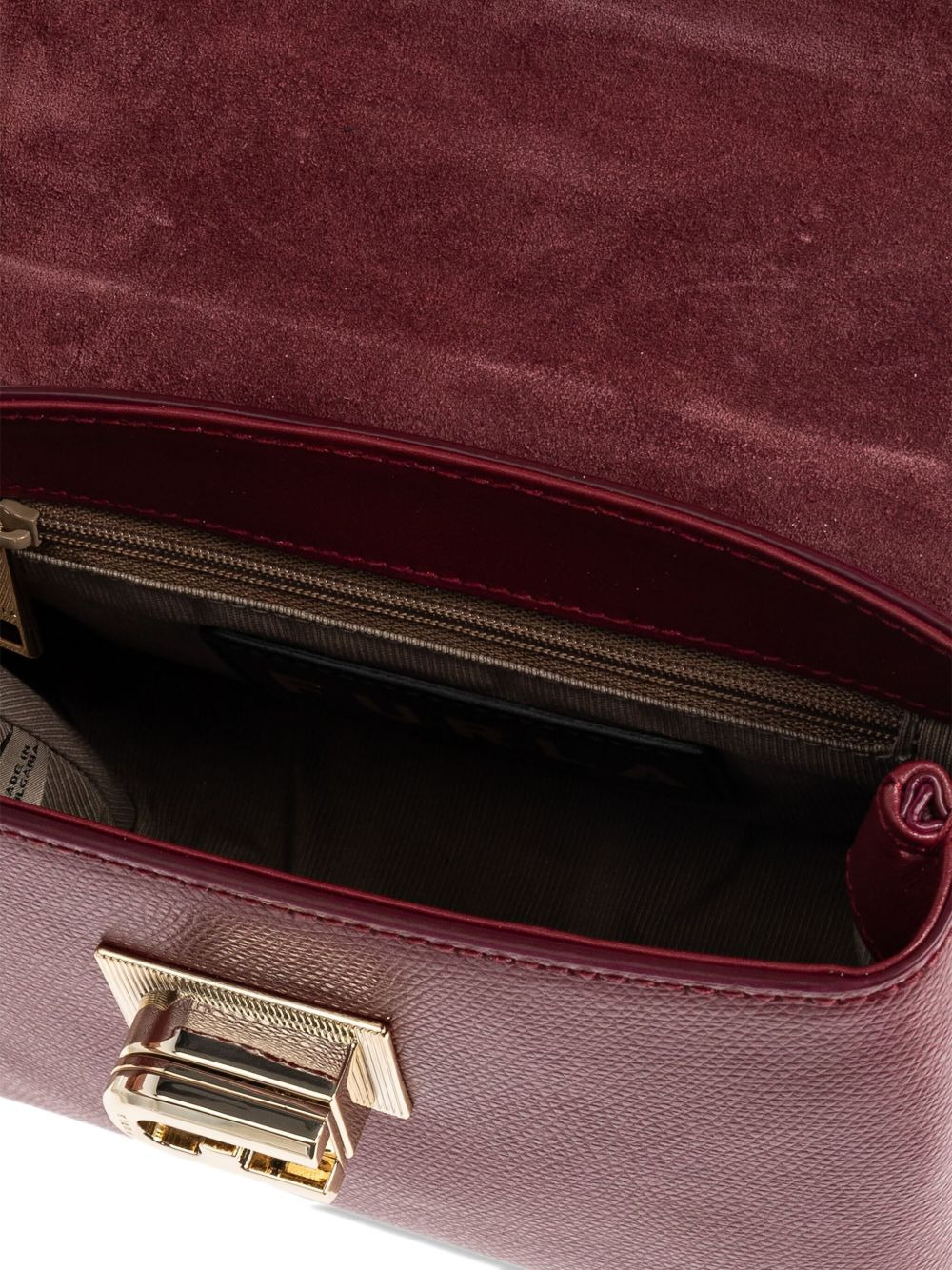 mini 1927 leather tote bag - 5