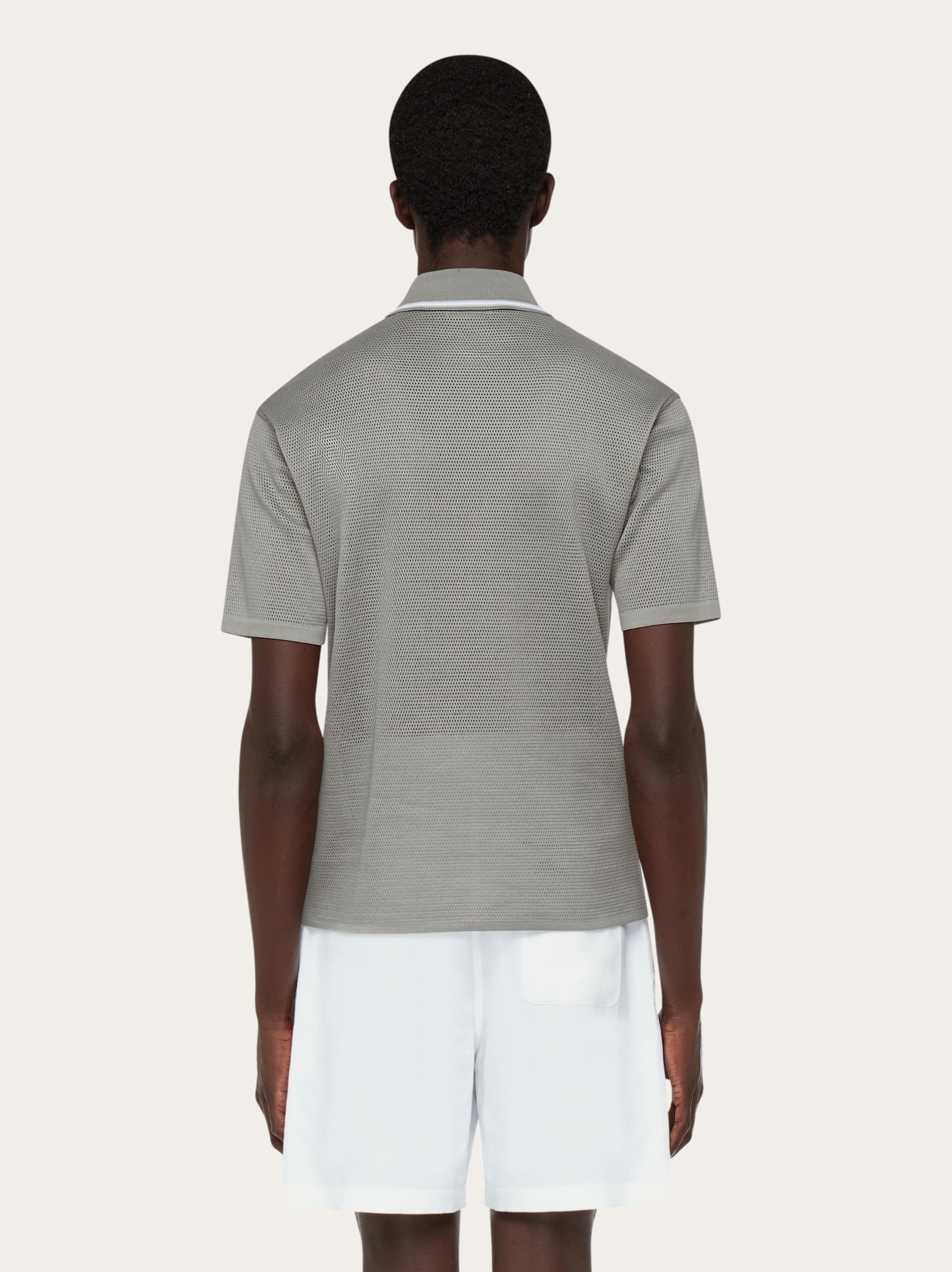 Short sleeved polo shirt - 3