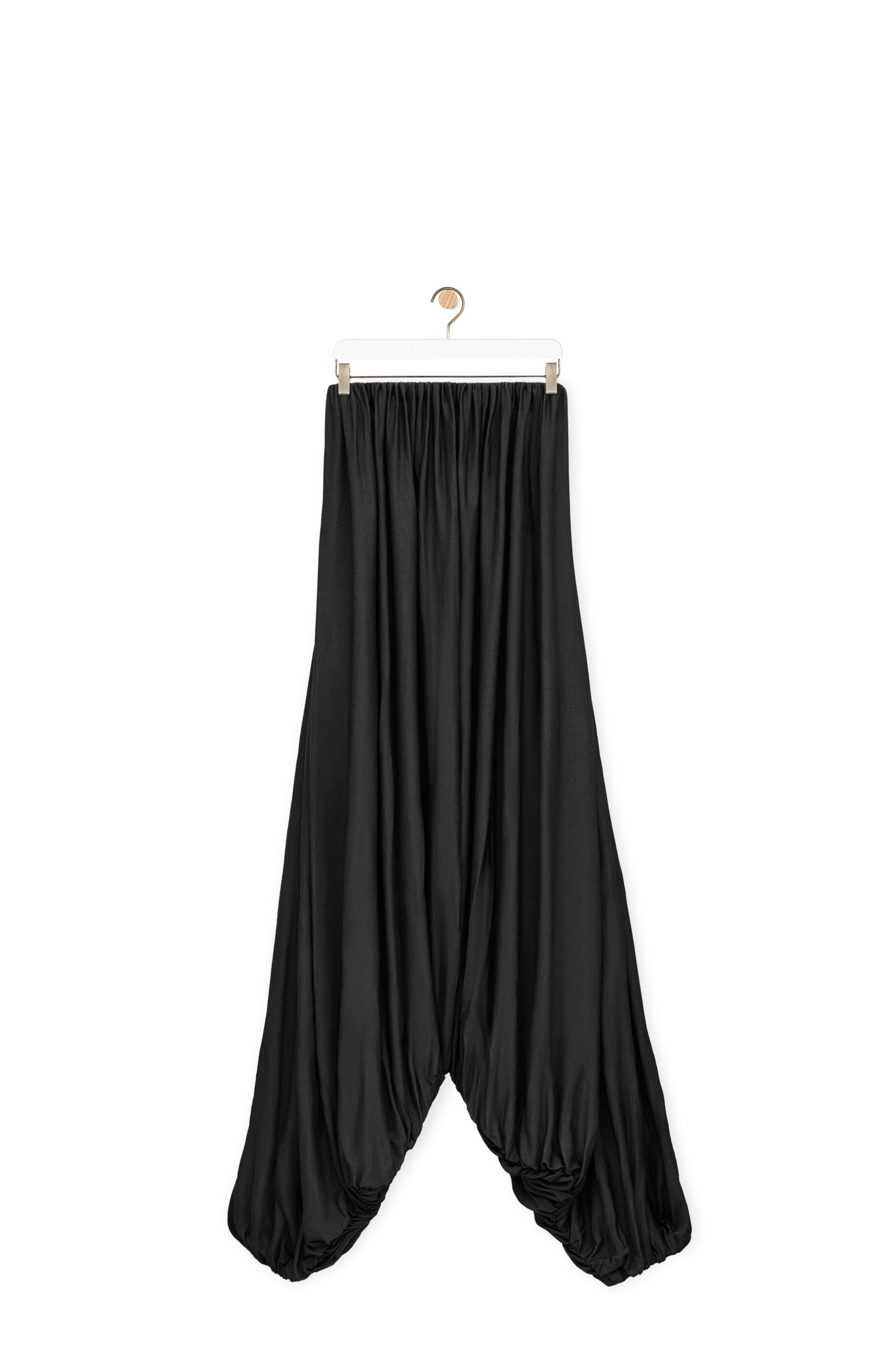 Draped trousers in viscose - 3